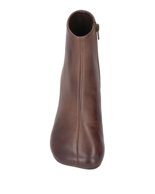 MM6 by Maison Martin Margiela Brown Ankle Boots