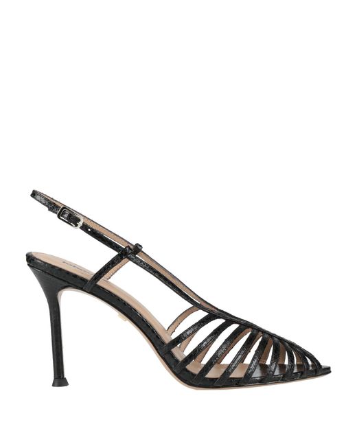 Lola Cruz Metallic Sandals