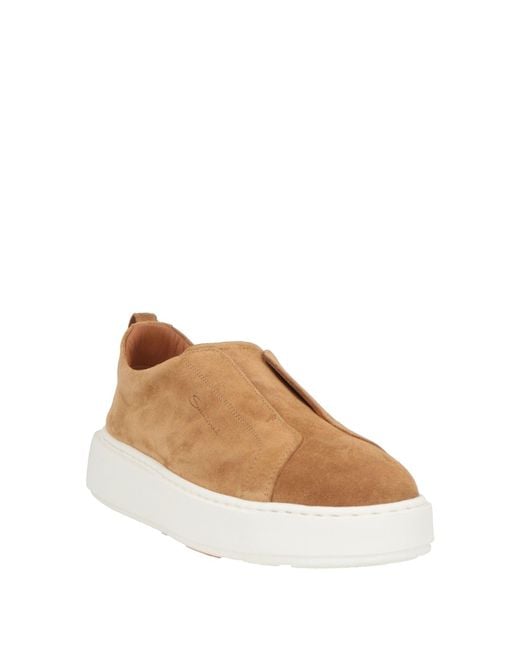 Santoni Brown Trainers