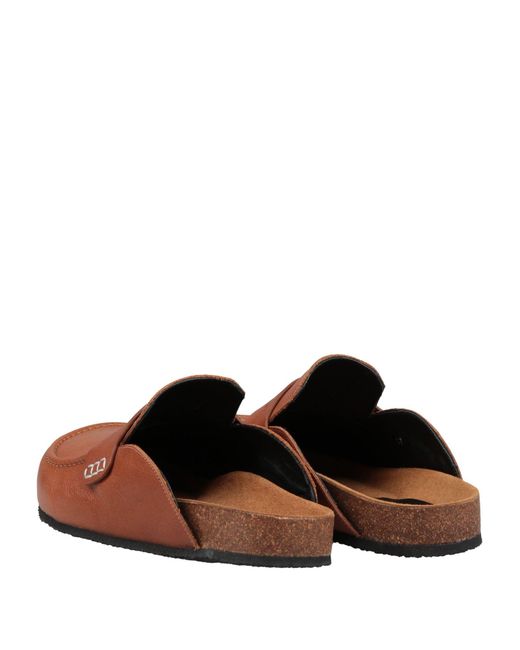 J.W. Anderson Brown Mules & Clogs