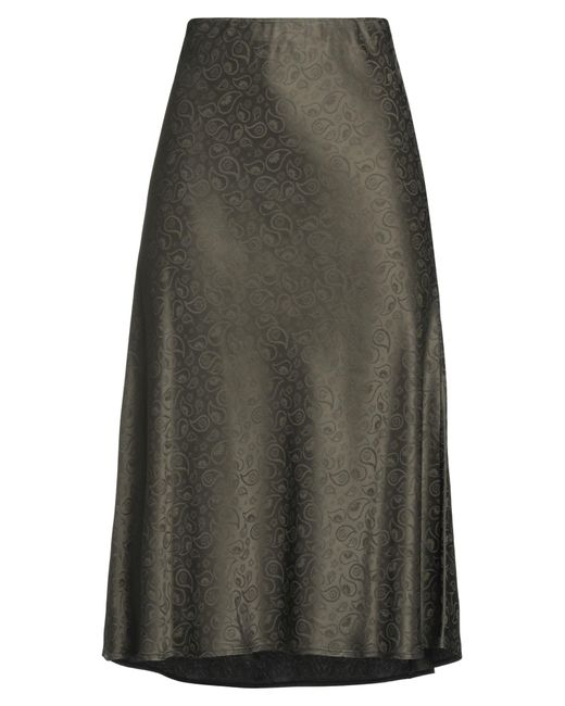 ViCOLO Gray Midi Skirt