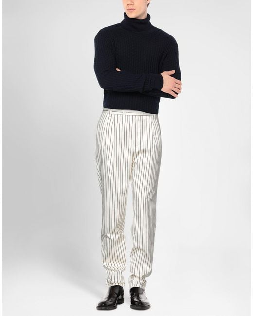 Dolce & Gabbana White Trouser for men