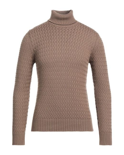 Circolo 1901 Brown Turtleneck for men