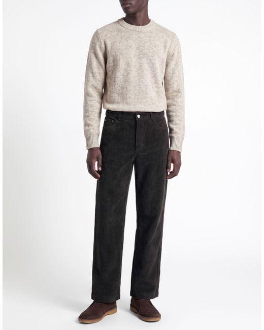 Roberto Collina Black Pants Polyester, Polyamide, Elastane for men