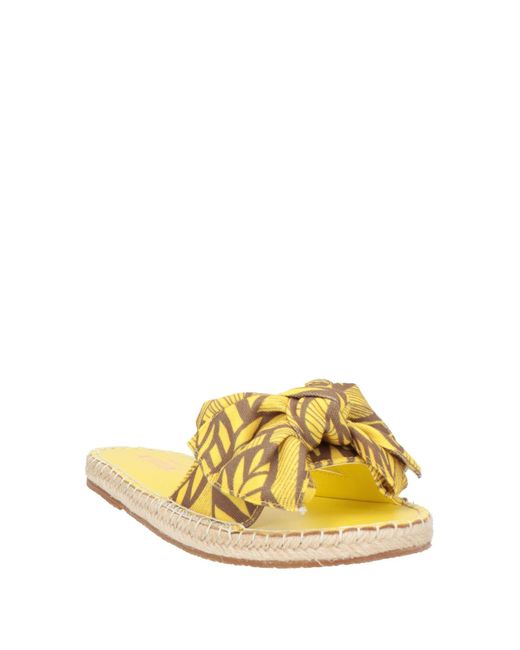 Twinset Yellow Espadrilles
