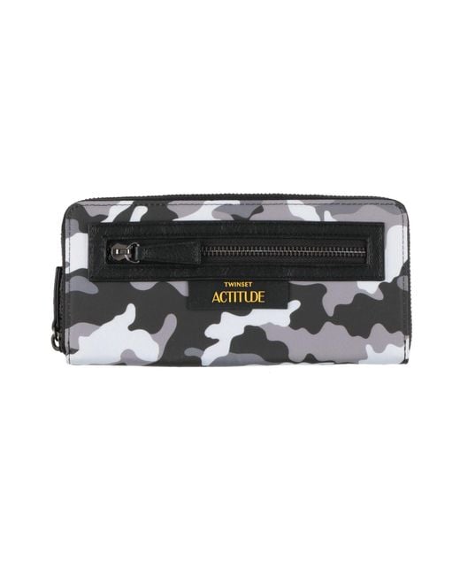 Actitude By Twinset Black Wallet