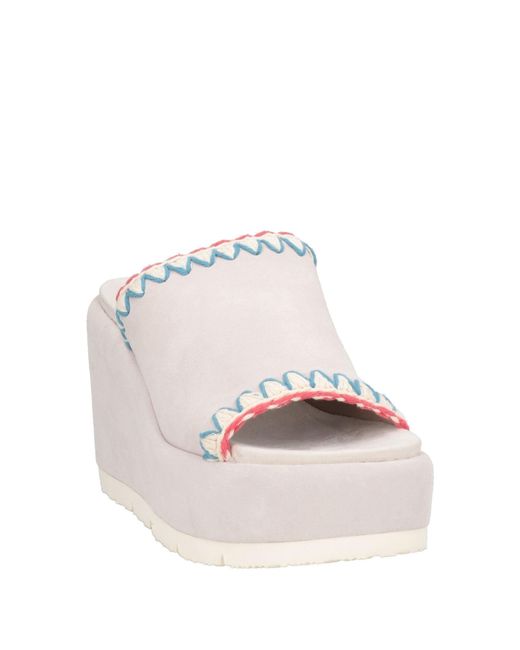 Mou Natural Sandals
