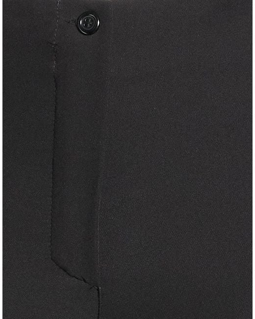 Cristinaeffe Black Pants Polyester, Elastane