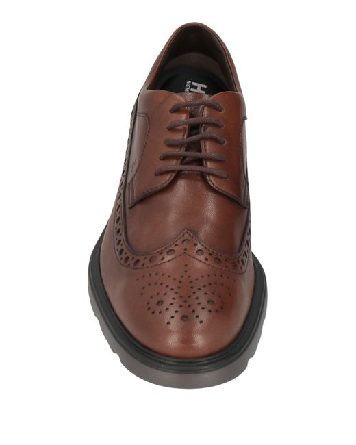Hogan Brown Lace-up Shoes for men