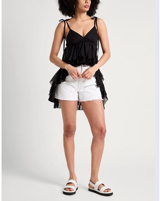 Kaos Black Top Cotton