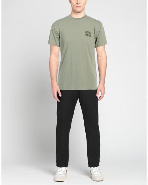 AFTER LABEL Green T-shirt for men