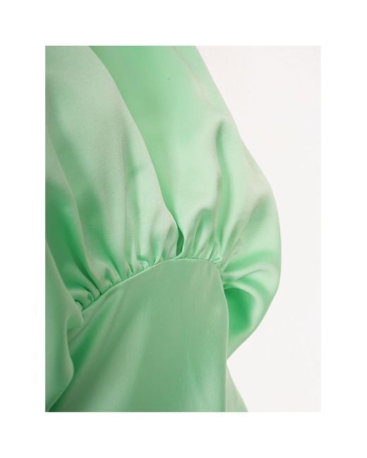 Pinko Green Maxi-Kleid