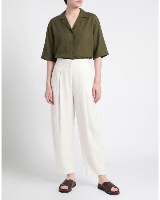 Lardini White Trouser