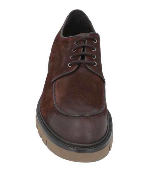Exton Brown Lace-up Shoes for men