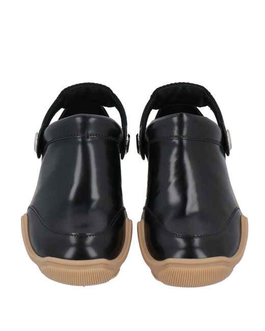 Fendi Black Mules & Clogs Leather