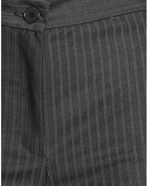 ViCOLO Gray Charcoal Pants Polyester, Viscose