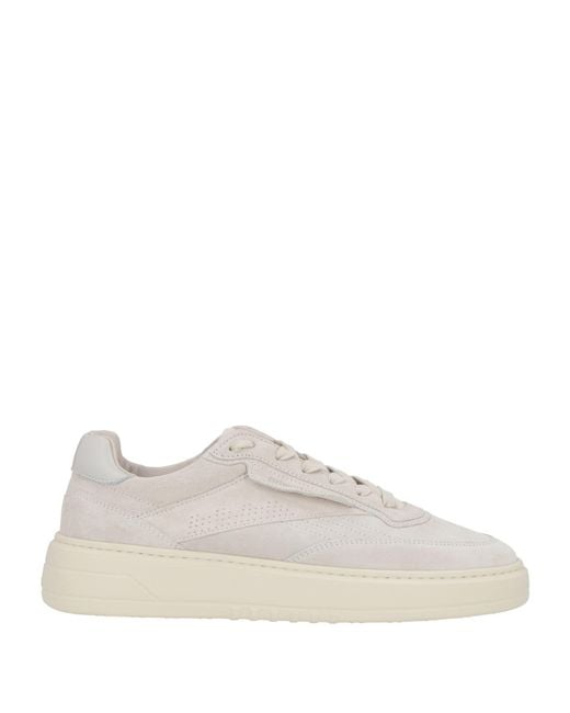 COPENHAGEN White Light Sneakers Leather, Textile Fibers for men