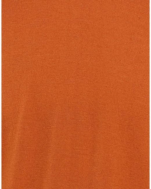 Alpha Studio Orange Turtlenecks for men