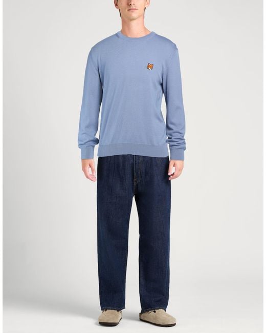 Maison Kitsuné Blue Jumper for men
