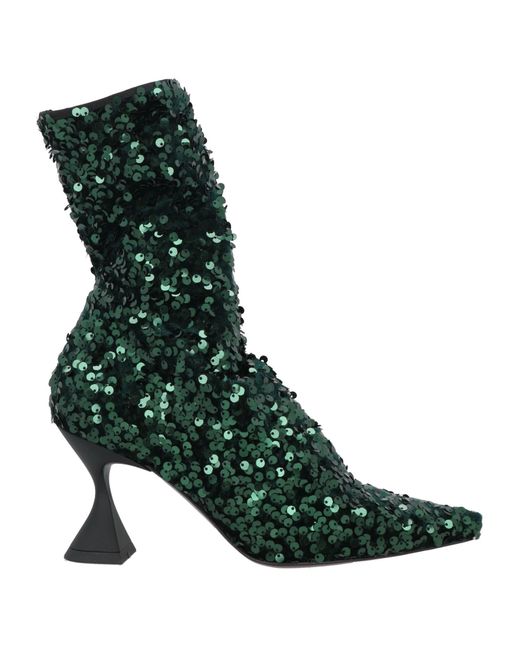 Ras Green Ankle Boots