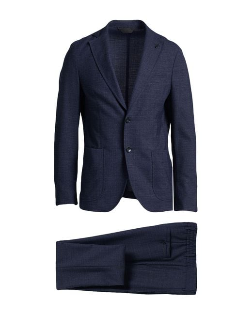Paoloni Blue Suit for men