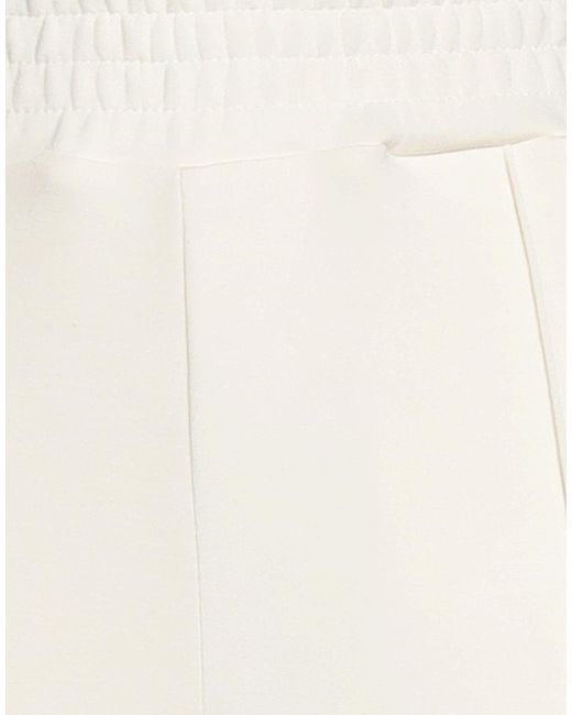hinnominate White Pants Modal, Polyester, Elastane