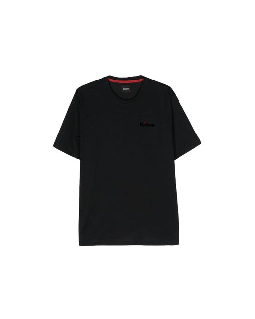 Kiton T-shirts in Black für Herren