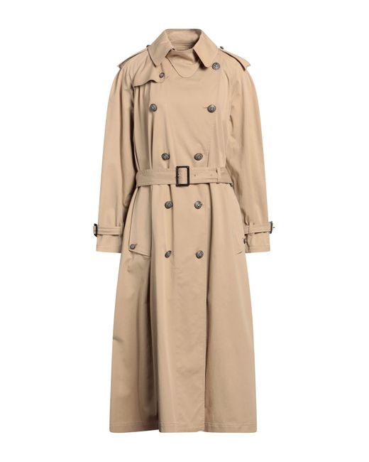 Dolce & Gabbana Natural Overcoat & Trench Coat