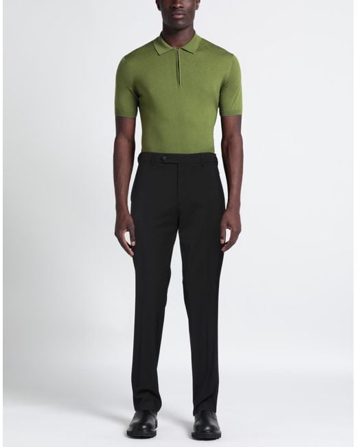 Cellar Door Black Trouser for men