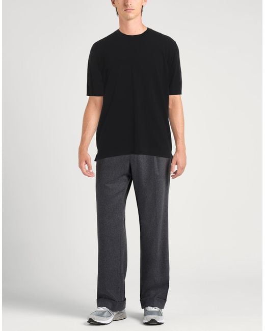 Alpha Studio Black Jumper for men
