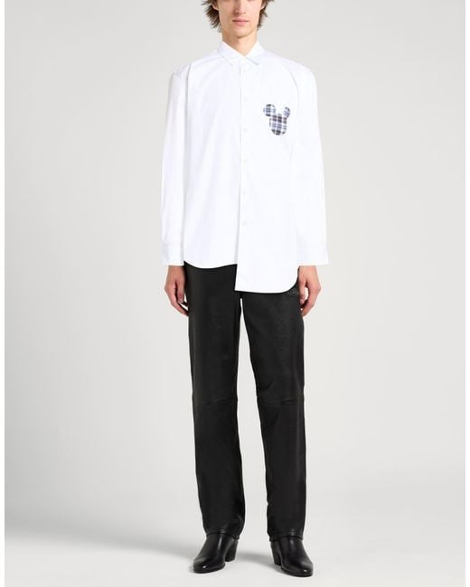Comme des Garçons White Shirt Cotton for men