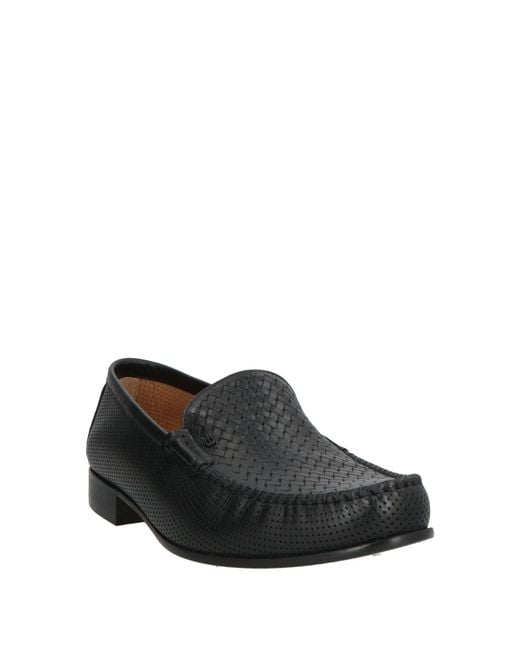 Baldinini Black Loafers Leather for men