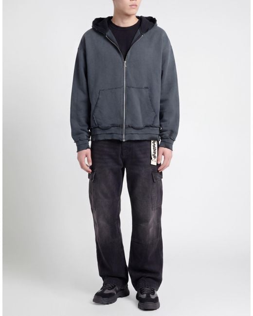 DISCLAIMER Blue Sweatshirt for men