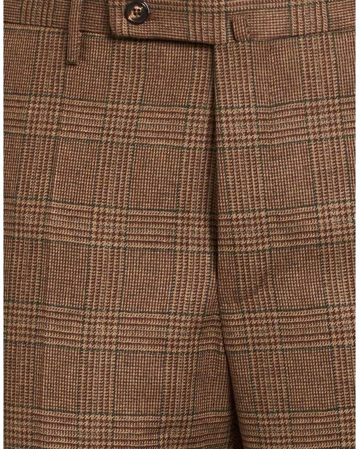 Incotex Brown Trouser for men