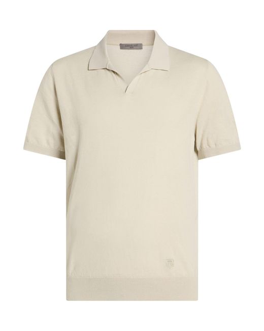 Polo Corneliani de hombre de color Natural