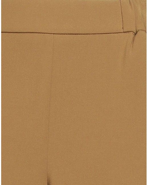 Ottod'Ame Natural Pants Polyester, Viscose, Elastane