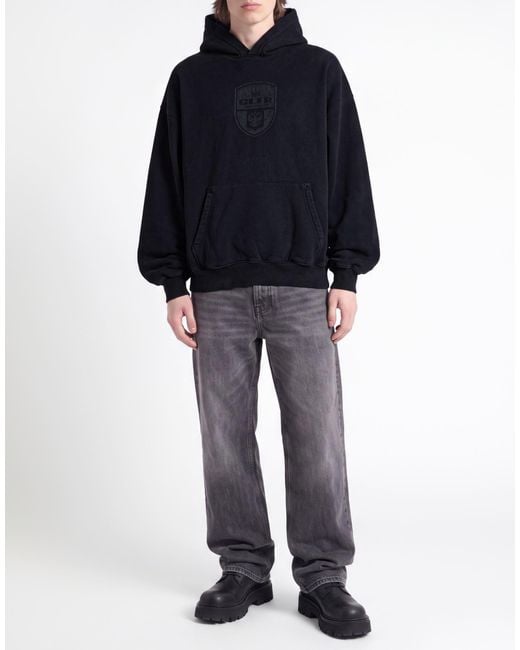 Cultura Blue Charcoal Sweatshirt Cotton for men