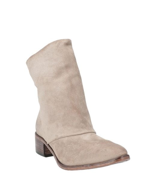 Moma Natural Ankle Boots