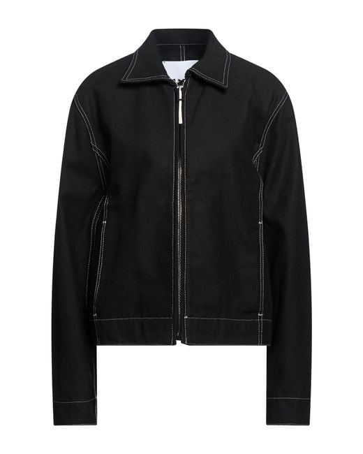 Sunnei Black Jacket Cotton