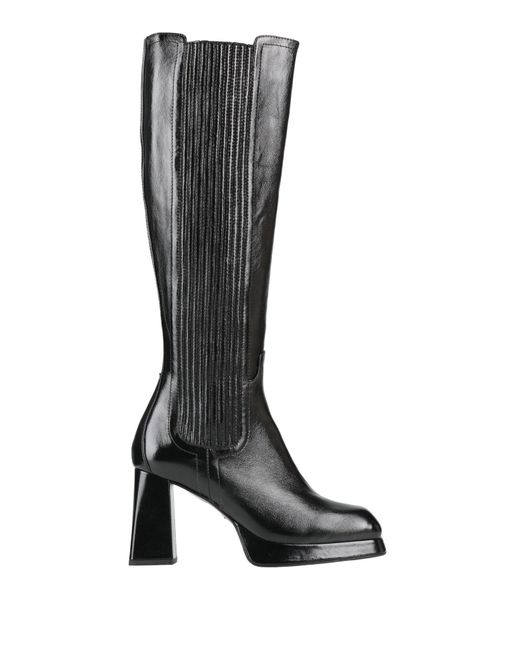 Giorgio Fabiani Black Boot Leather