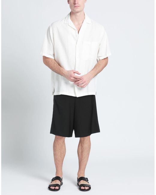 Nine:inthe:morning Black Shorts & Bermuda Shorts for men