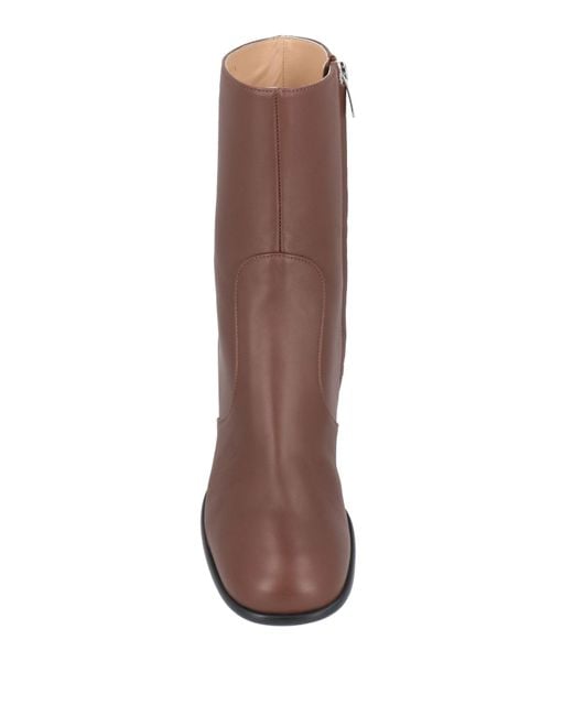 Sergio Rossi Brown Ankle Boots