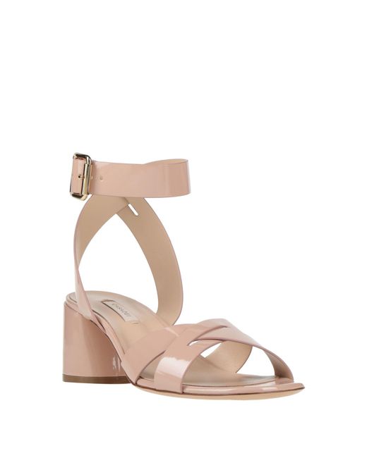 Casadei Pink Blush Sandals Leather