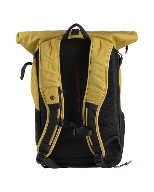 Piquadro Yellow Backpacks for men