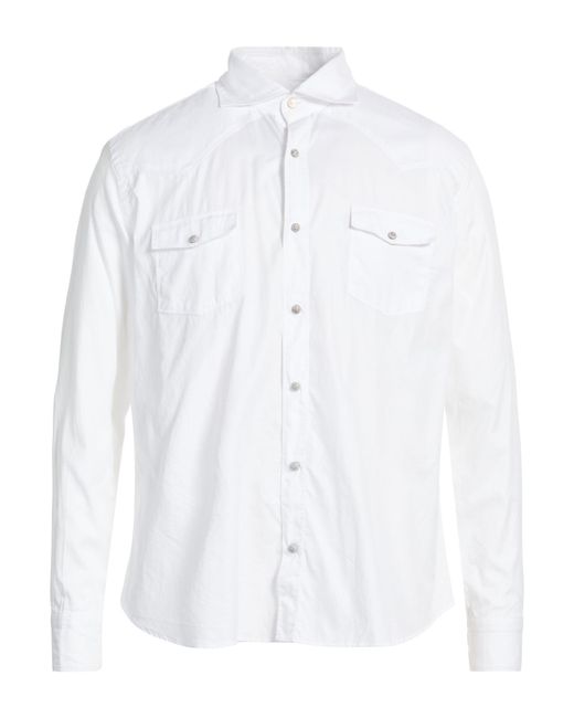 Giannetto Portofino White Shirts for men