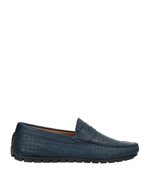 Baldinini Blue Loafer for men