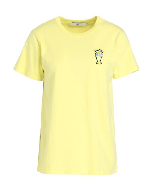 Maison Kitsuné Yellow T-shirt