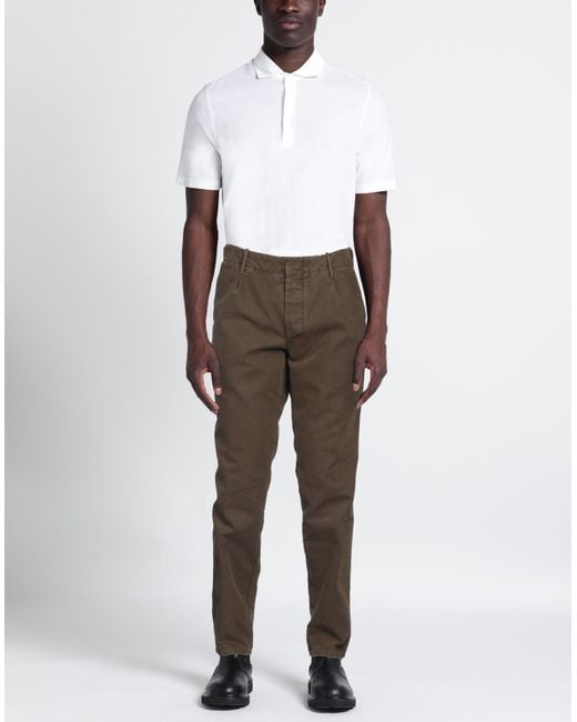 Incotex Brown Trouser for men