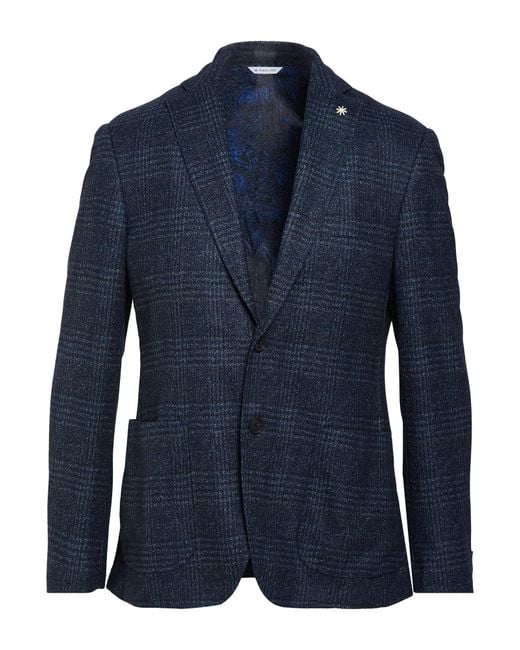 Manuel Ritz Blue Blazer for men