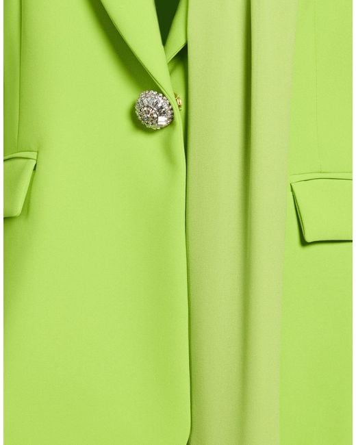 Clips Green Blazer Polyester, Elastane